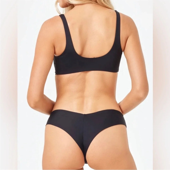 L*Space black prince bikini top - Picture 3 of 9